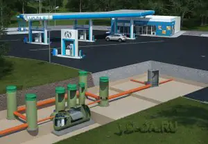NGPL petrol türevi separatör